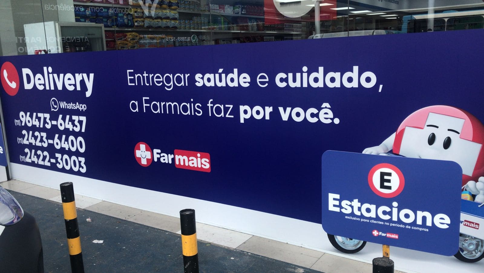 Adesivo blockout Farmais