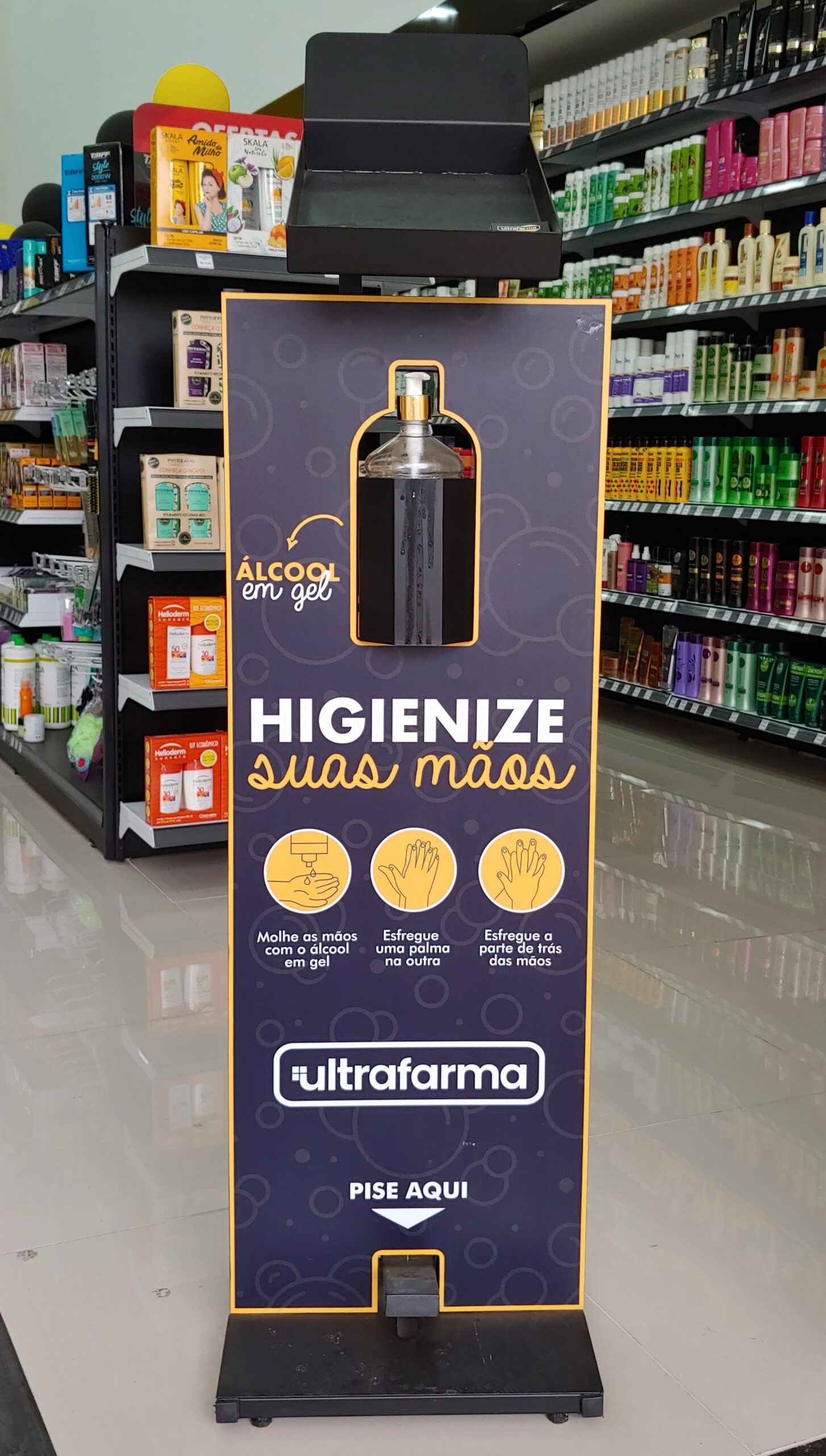 Totem álcool em gel