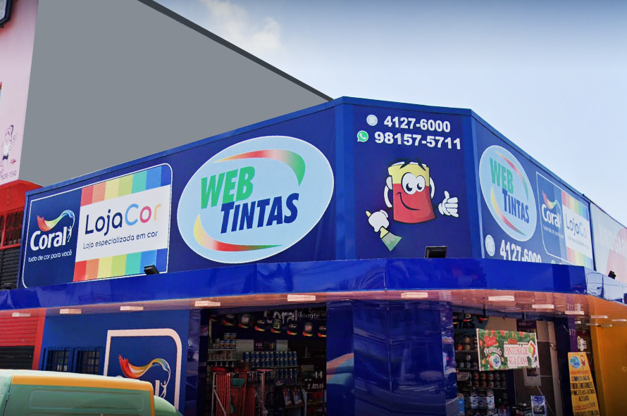Fachada Web Tintas