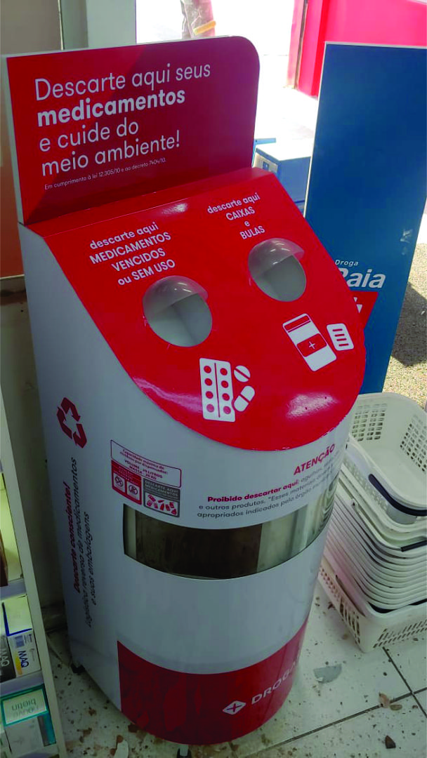 Adesivação de Cesto Drogasil