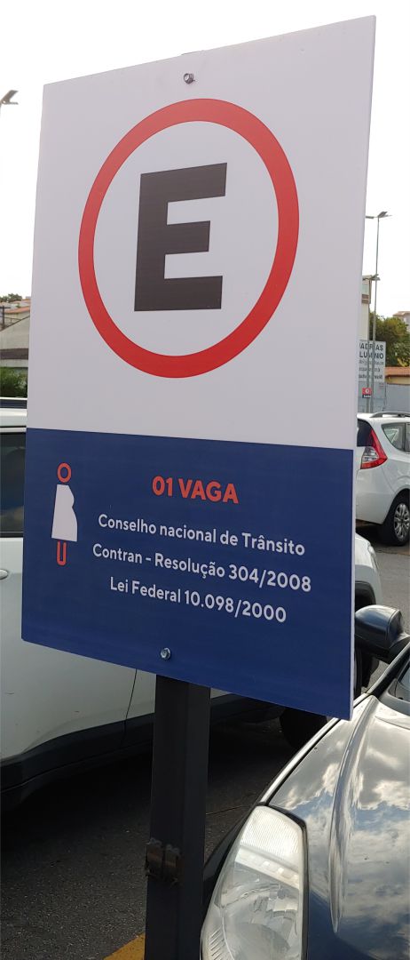 Placa de Ambientação Externa
